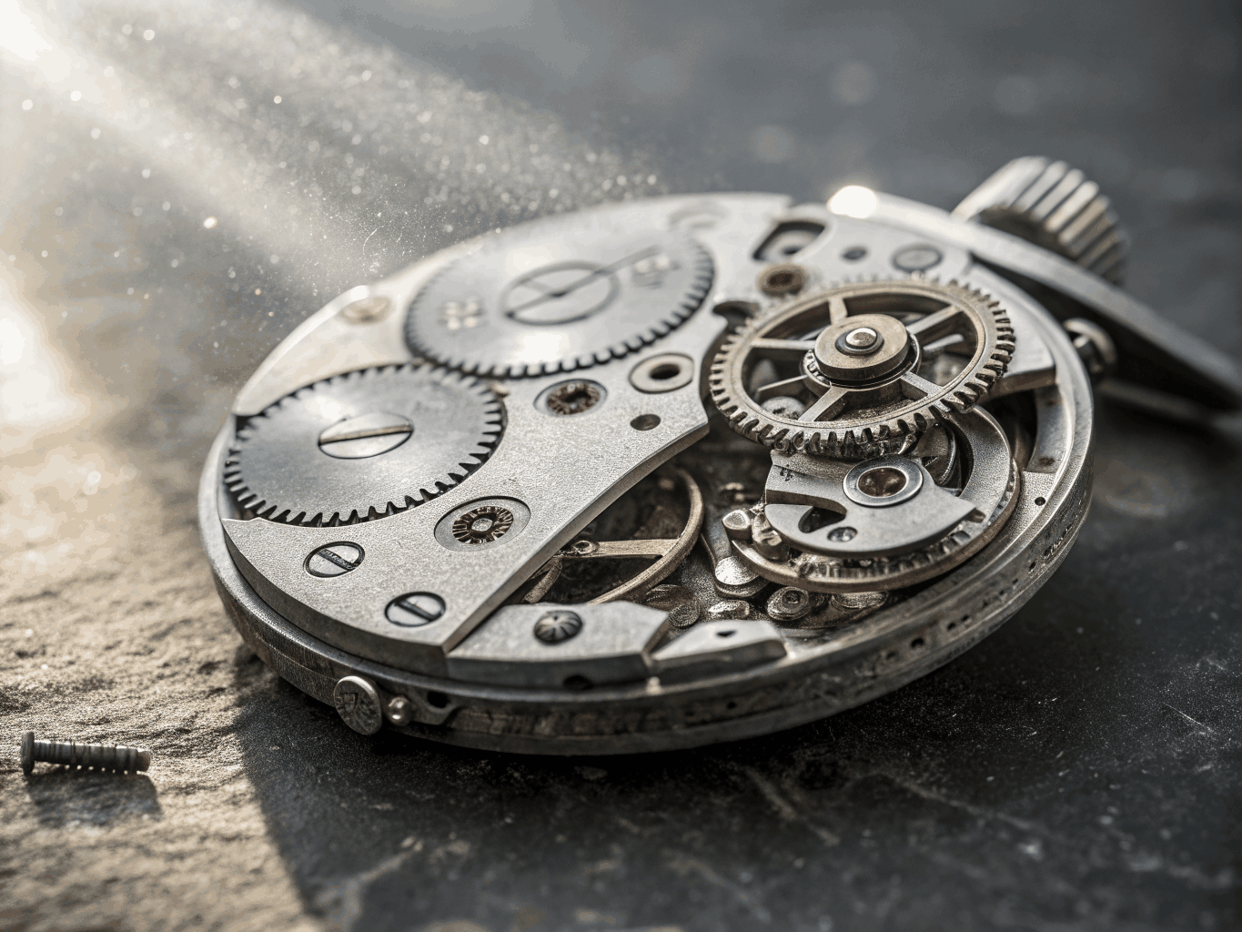 Swiss-standard dust-free watch assembly line